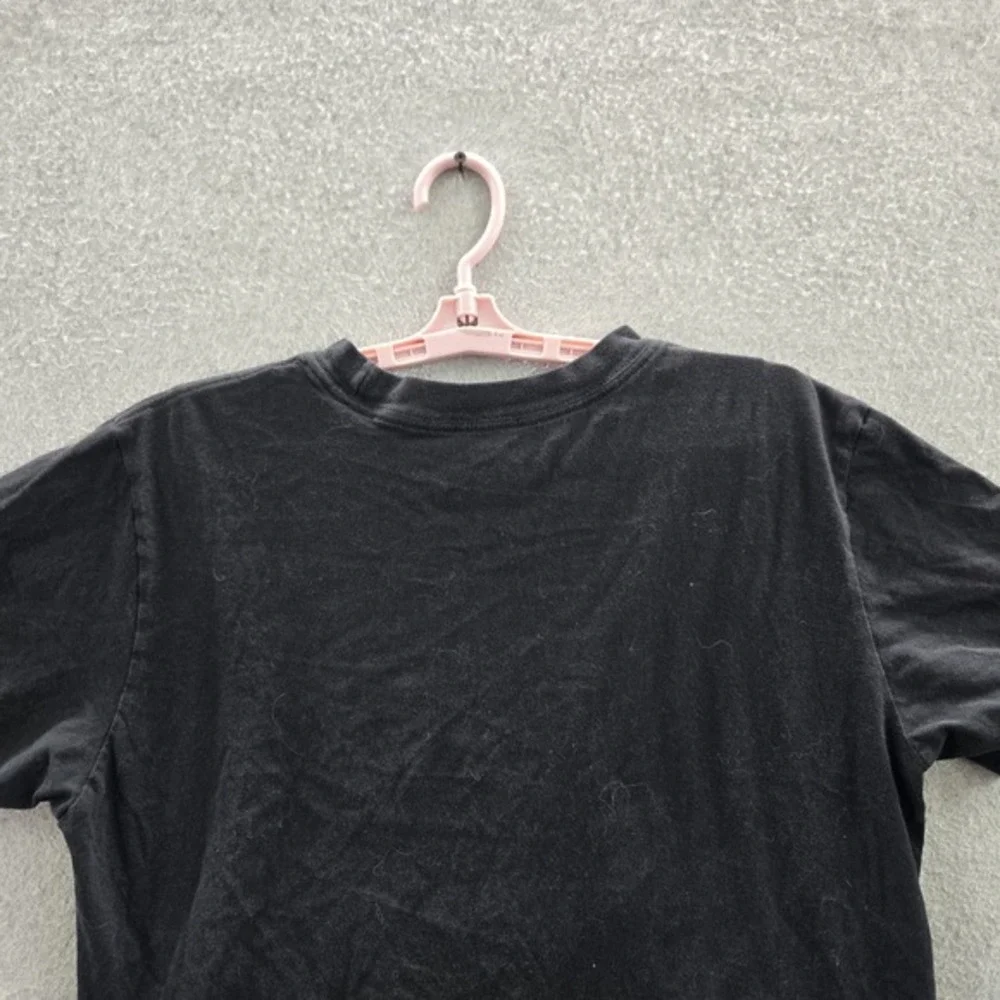 The North Face Men Shirt M Black‎ Camouflage Logo Box Short Sleeve
